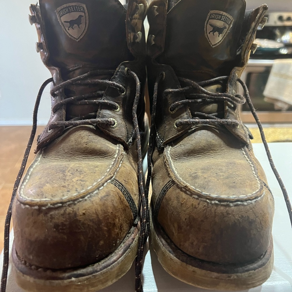 Irish setter work boots steel toe size 8.5D men’s